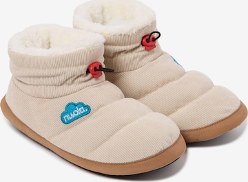 Nuvola. - Zapatillas de casa 'Home Cordy' en beige: frente