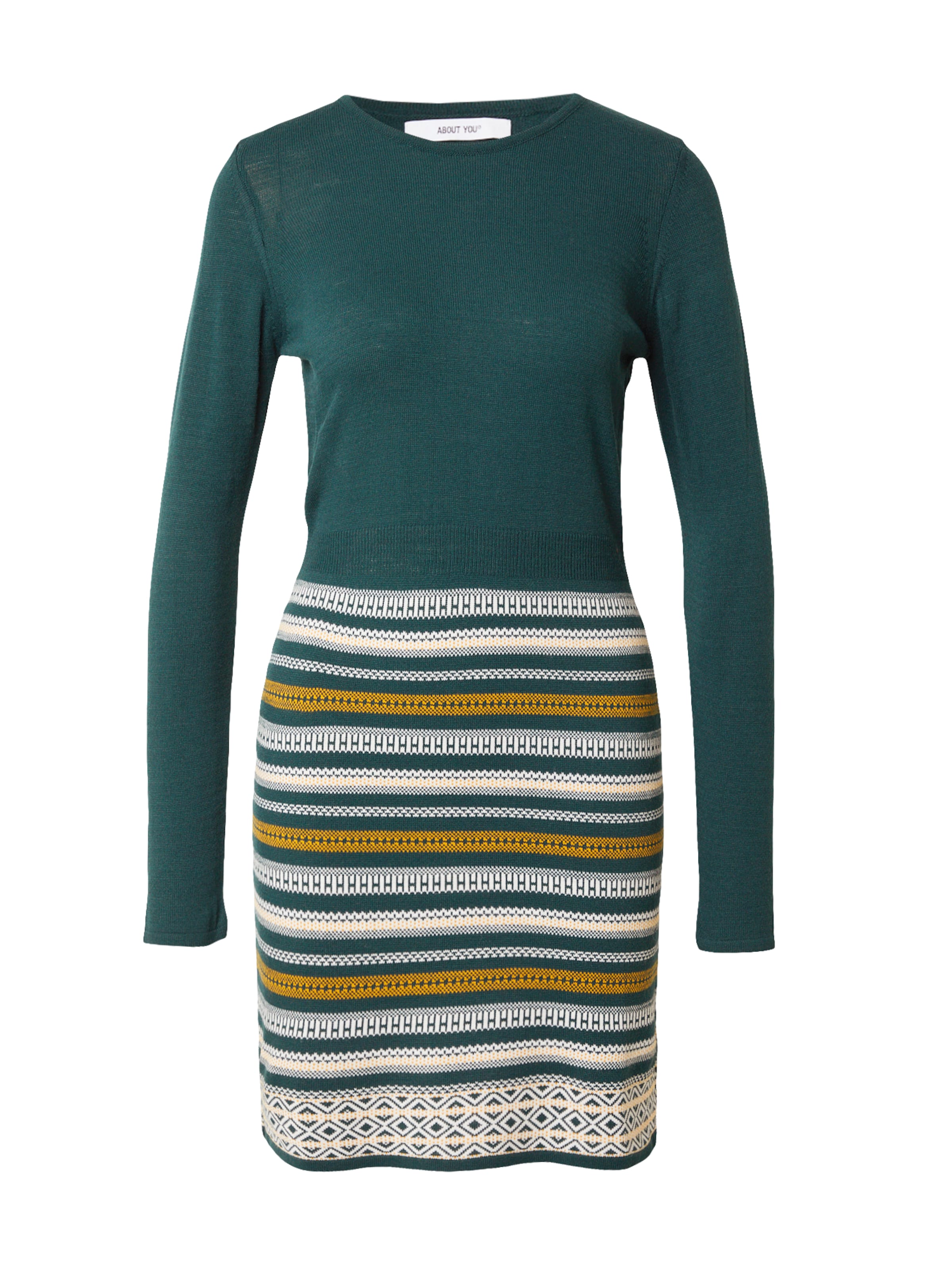 ABOUT YOU Knit dress 'Penelope' in Green: front
