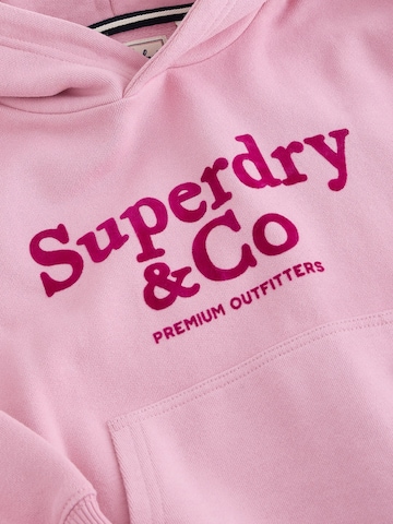 Superdry & Co Sweatshirt 'Essentials' in Pink