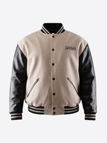 Picaldi Between-Season Jacket 'College Tiger' in Beige: front