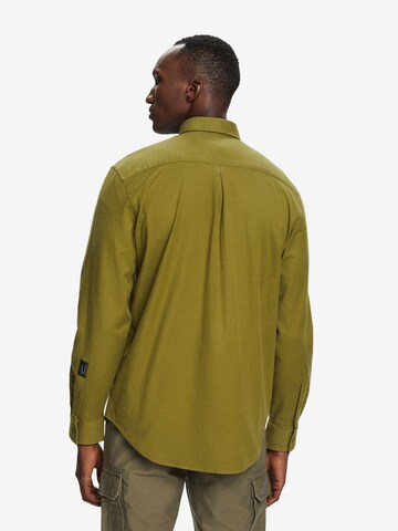 ESPRIT Regular fit Overhemd in Groen