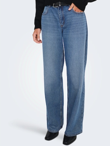 ONLY Wide leg Jeans 'ONLIVY' in Blauw