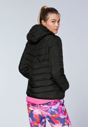 CHIEMSEE Wattierte Jacke ' in moderner Stepp-Optik ' in Schwarz