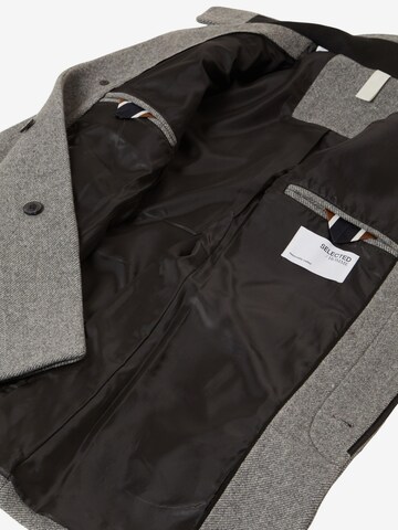 SELECTED HOMME Between-Seasons Coat 'Reuben' in Grey