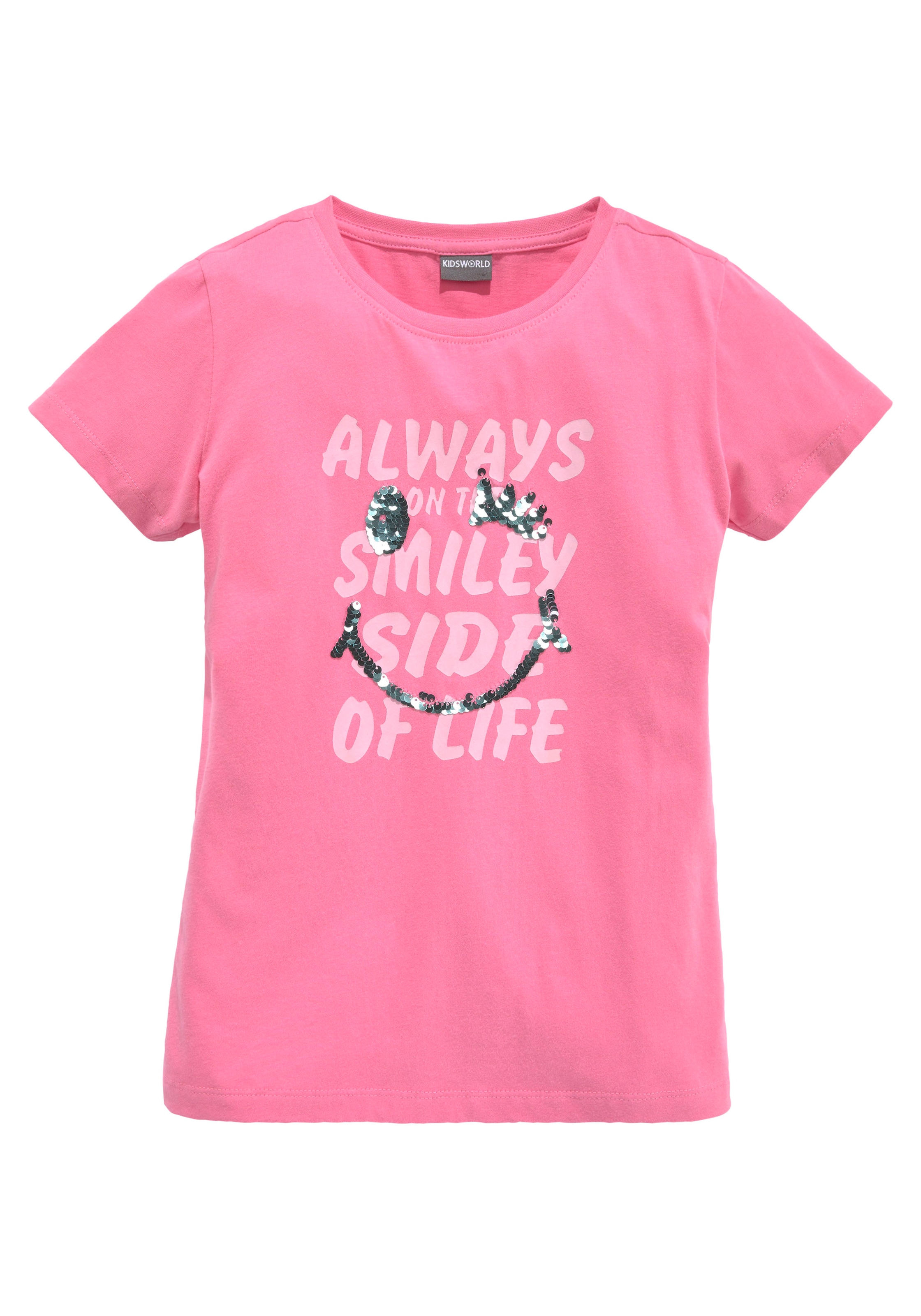 Kidsworld Shirt in Pink: Vorderseite