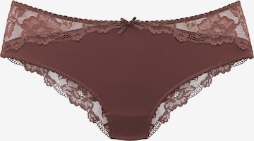 LASCANA Kalhotky – hnědá: přední strana