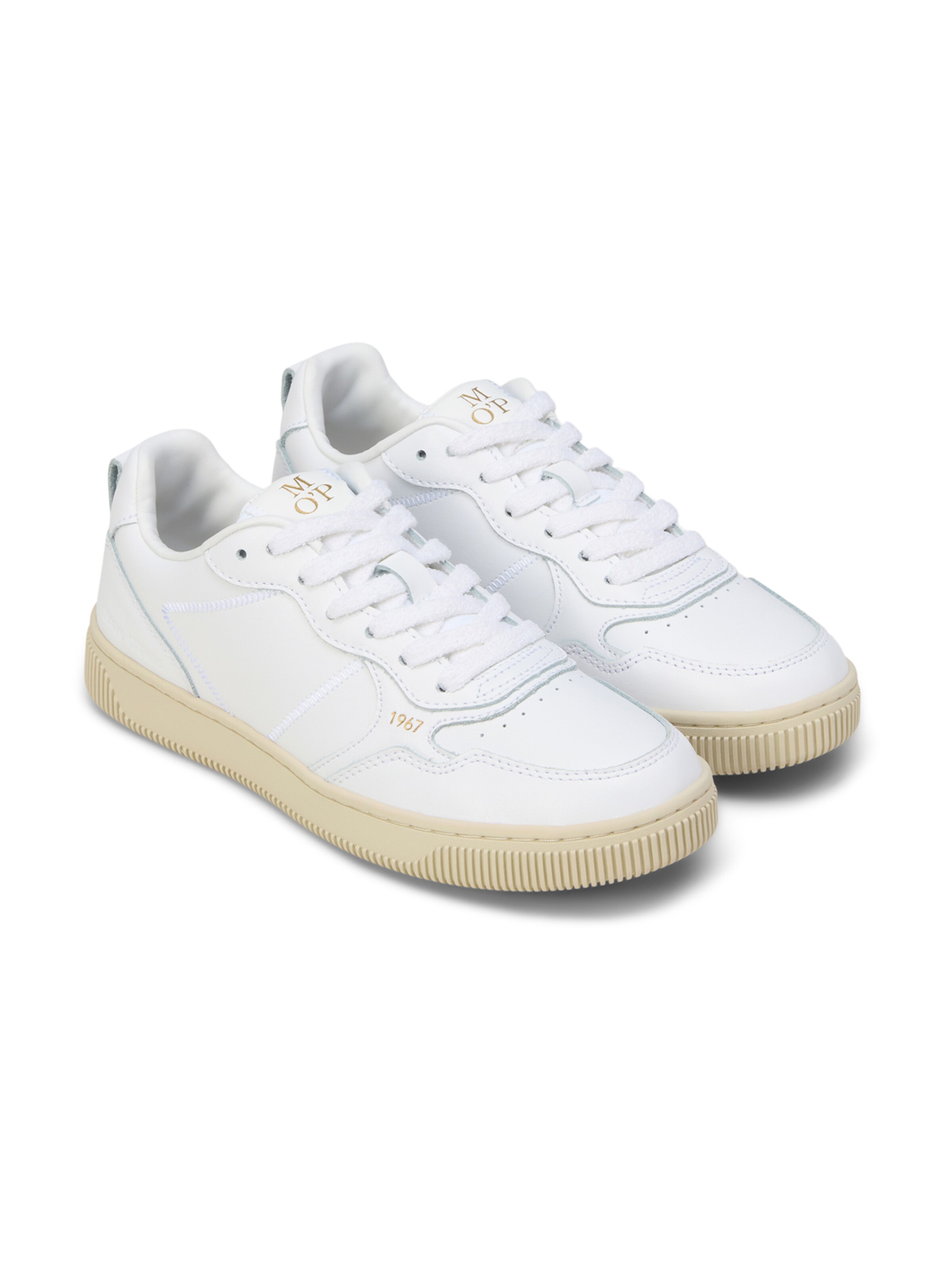 Marc O'Polo Ниски маратонки в бяло