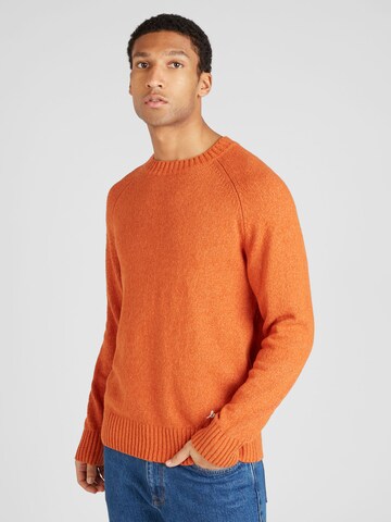 Les Deux Pullover 'Brad' in Orange: predná strana