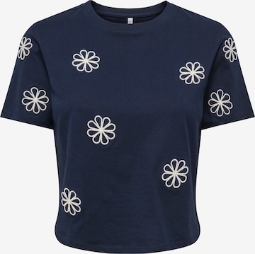 ONLY Shirt 'ONLMARISSE' in Blauw: voorkant