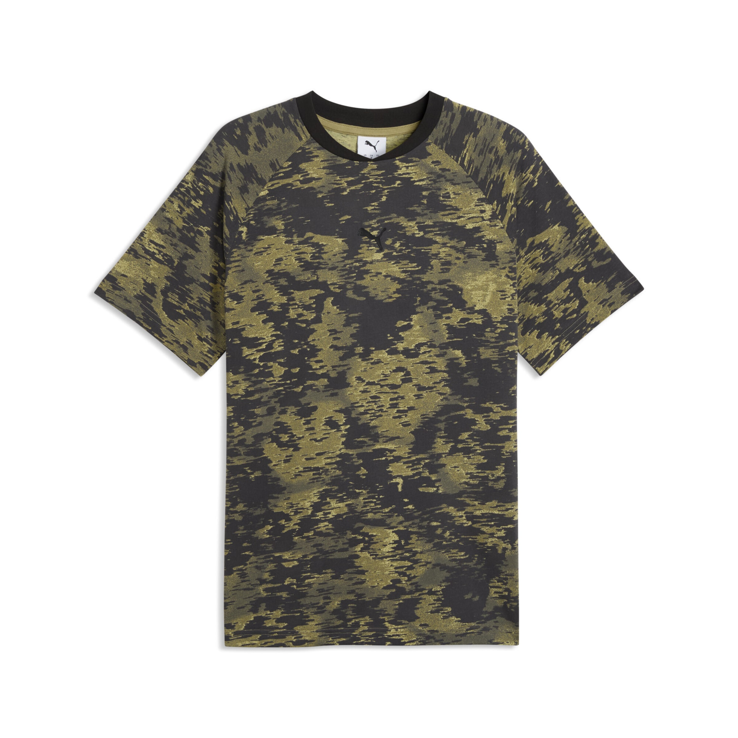 PUMA T-Shirt in Grün: Vorderseite