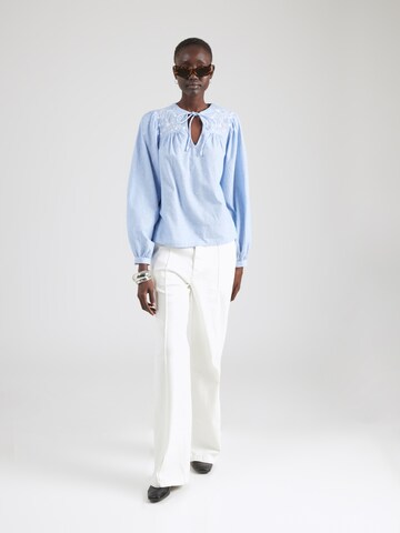 VERO MODA Blouse 'VMNika' in Blue