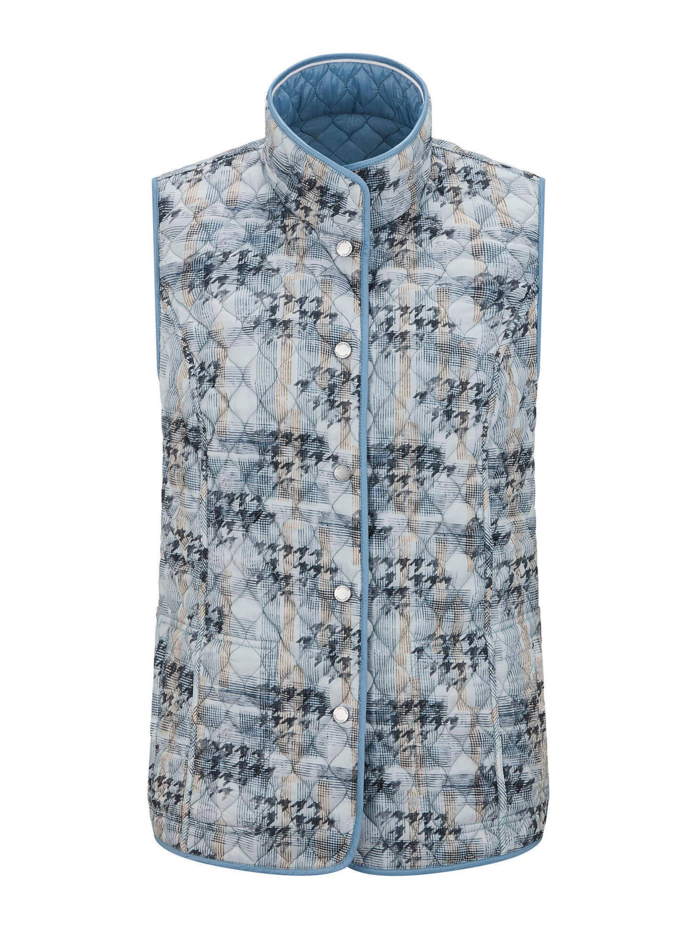 Goldner Vest in Blue
