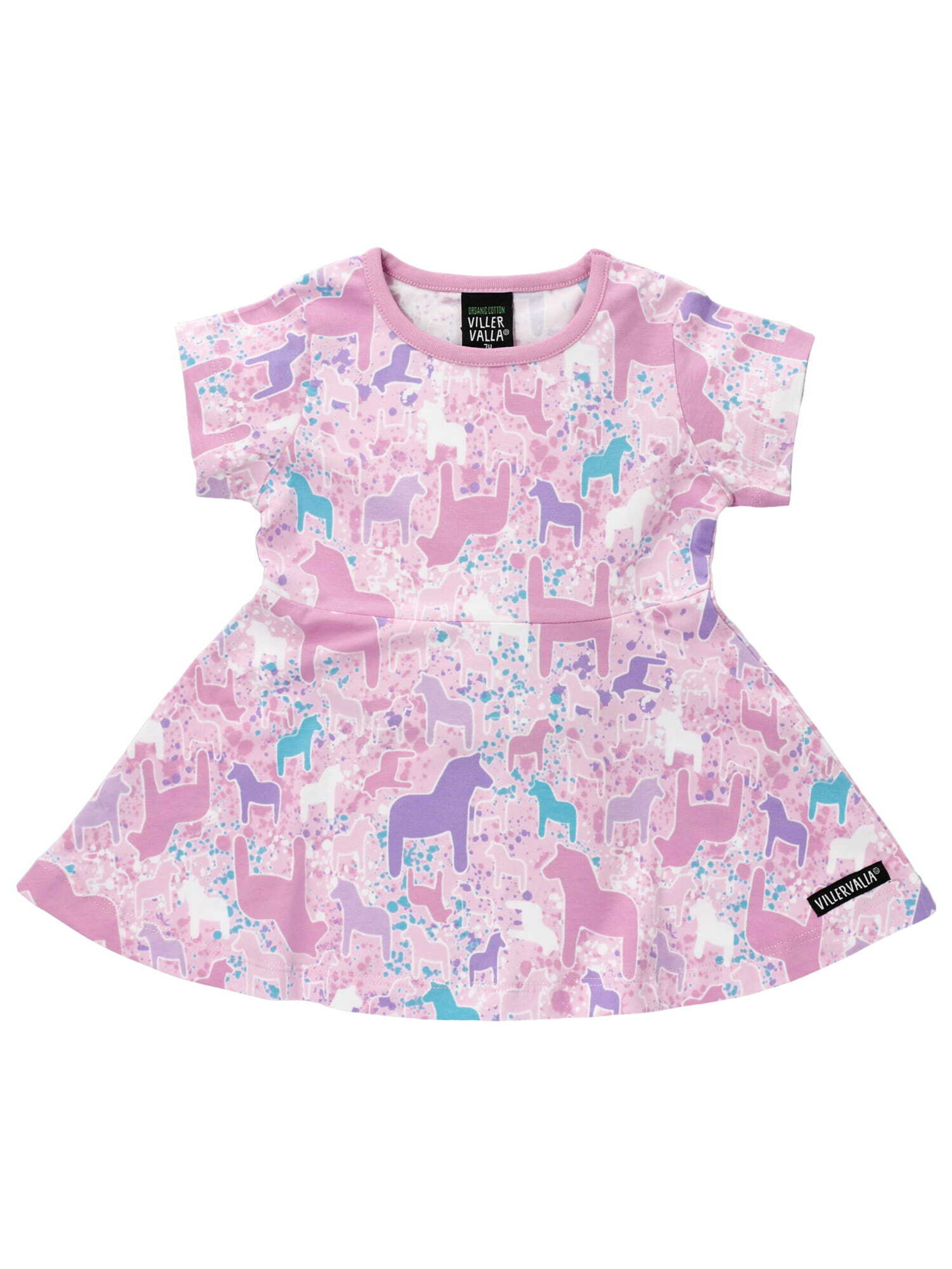 Villervalla Dress in Purple: front