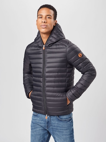 SAVE THE DUCK Between-Season Jacket in Black: front