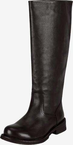 Felmini Wide Fit Boots in Brown: front