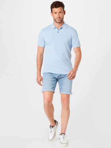 BOSS Poloshirt 'Pallas' in Blau