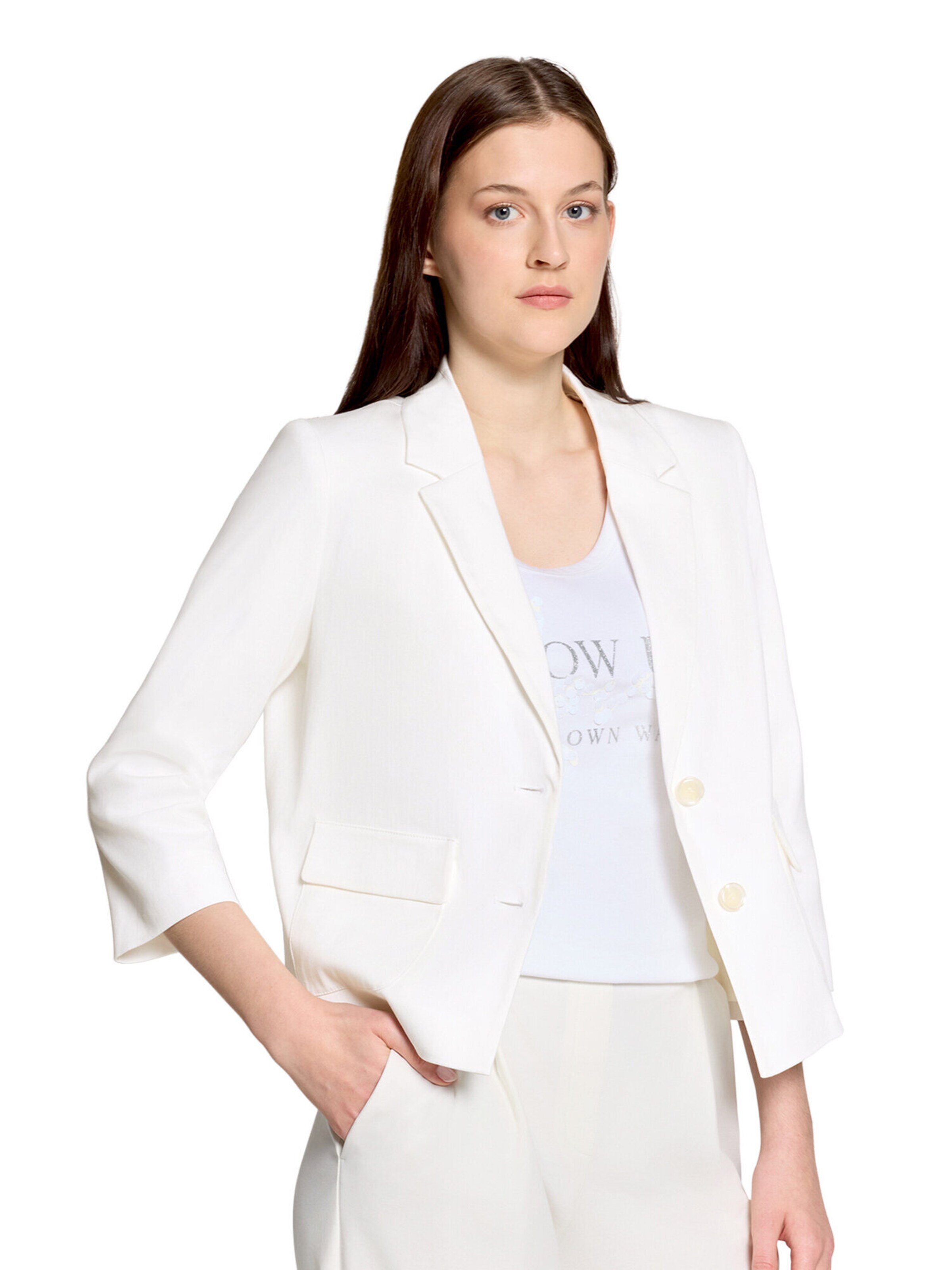 Blazer Betty Barclay en blanc