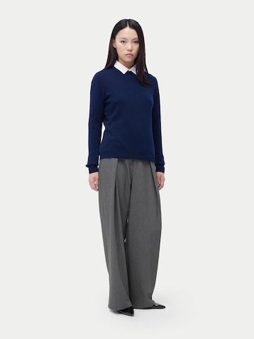 Pull-over 'Women's Essential Cashmere Crewneck Sweater' GOBI Cashmere en bleu