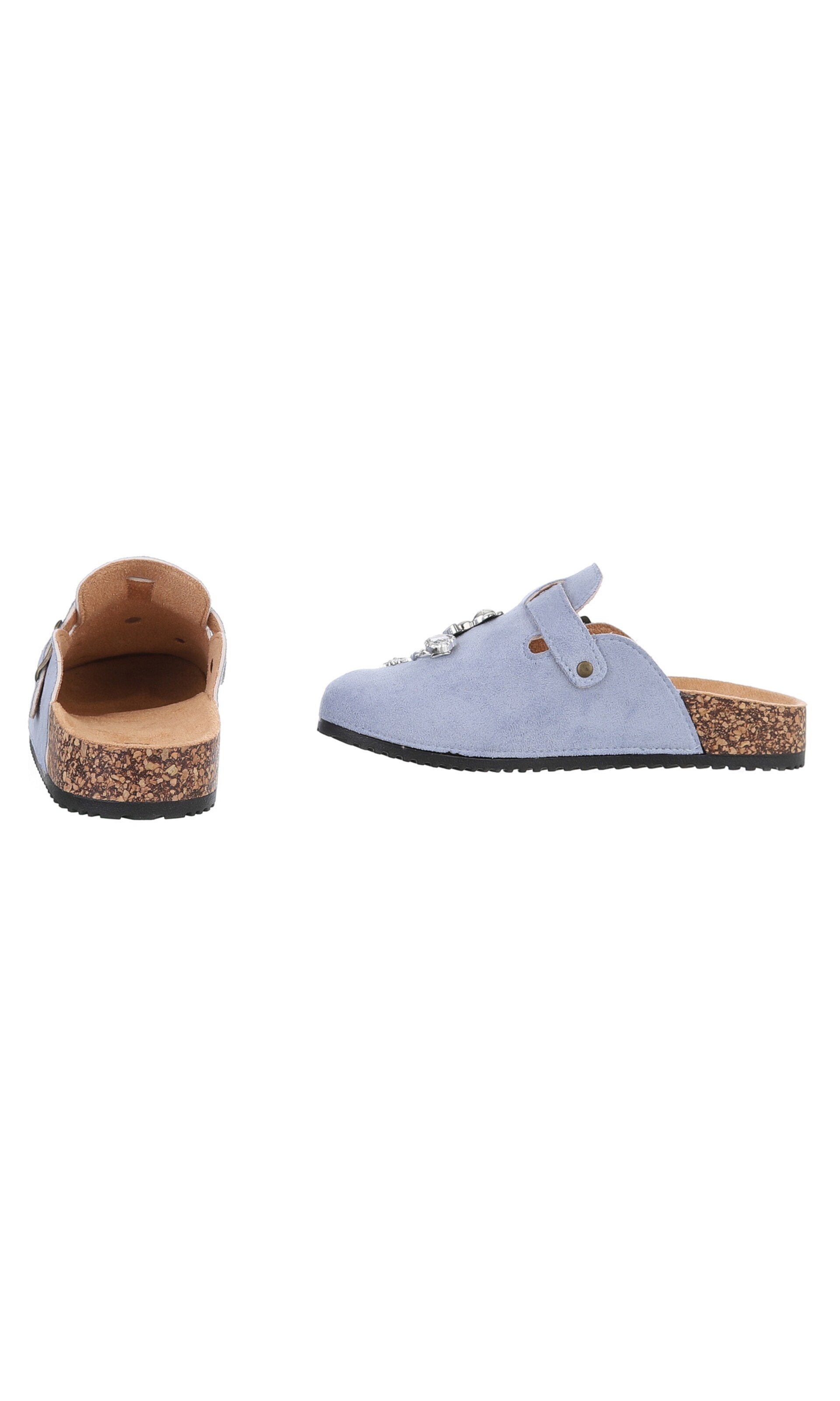 Ital-Design Pantolette in Blau