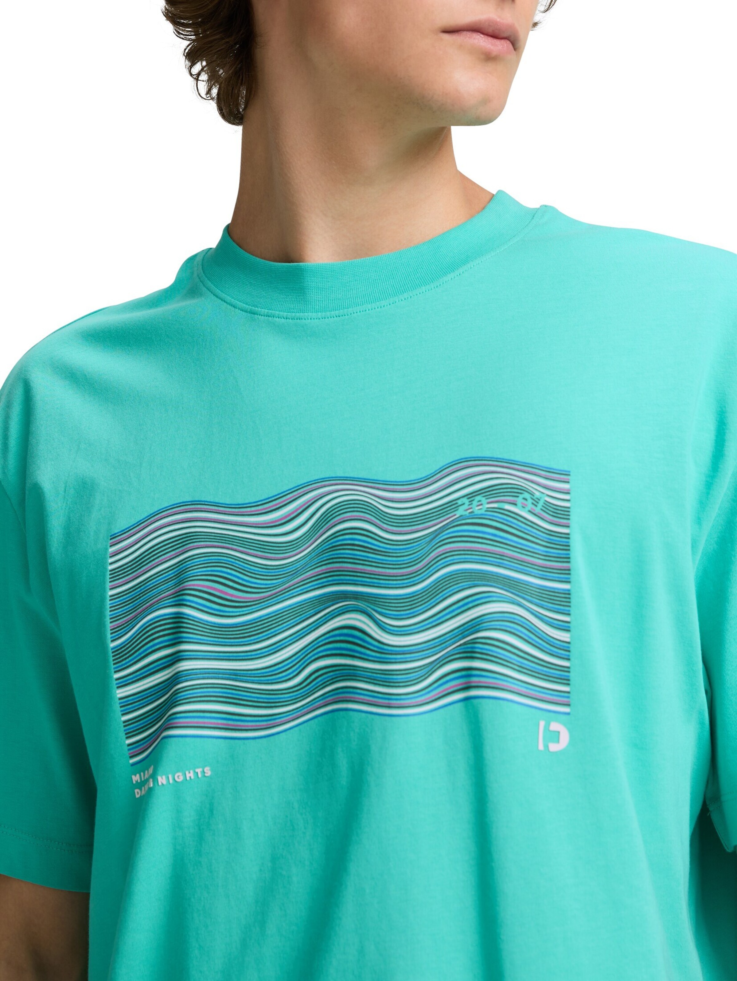 TOM TAILOR DENIM Shirt in Groen