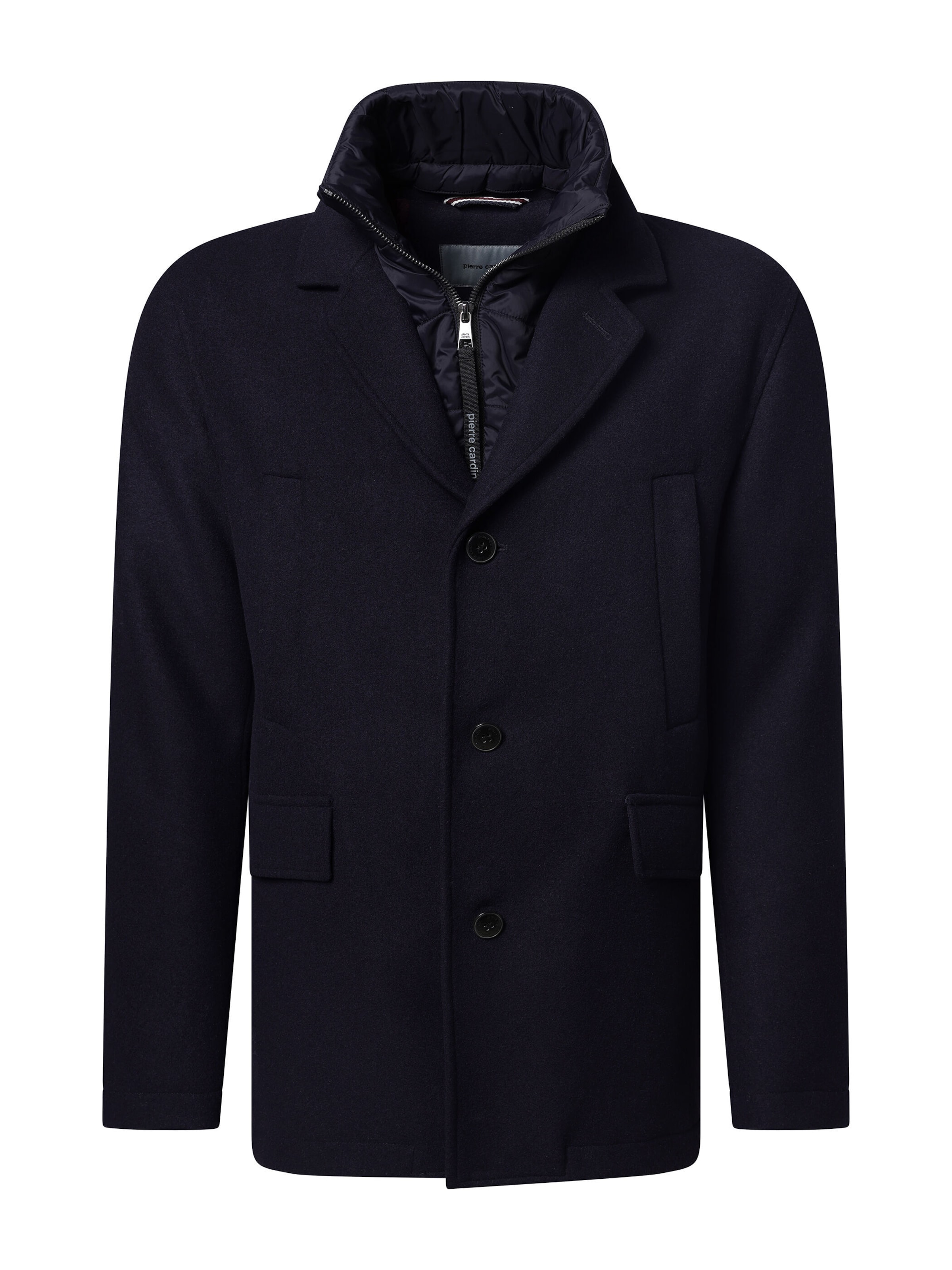 PIERRE CARDIN Tussenjas in Blauw: voorkant