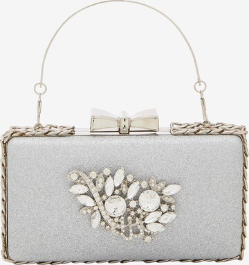 FELIPA Clutch in Silver: front