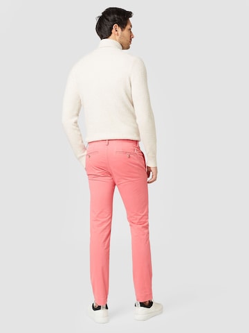 Coupe slim Pantalon chino 'BEDFORD' Polo Ralph Lauren en rouge