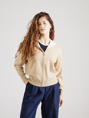 MUSTANG Sweatjacka 'SANTA FE' i beige: framsida