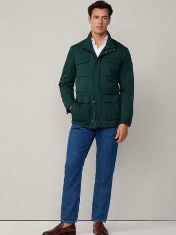 Hackett London Jacke in Grün