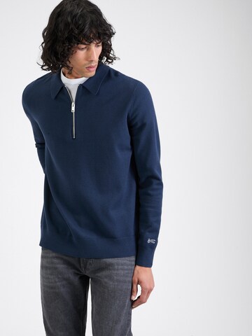 DENHAM Sweater 'EATON' in Blue: front