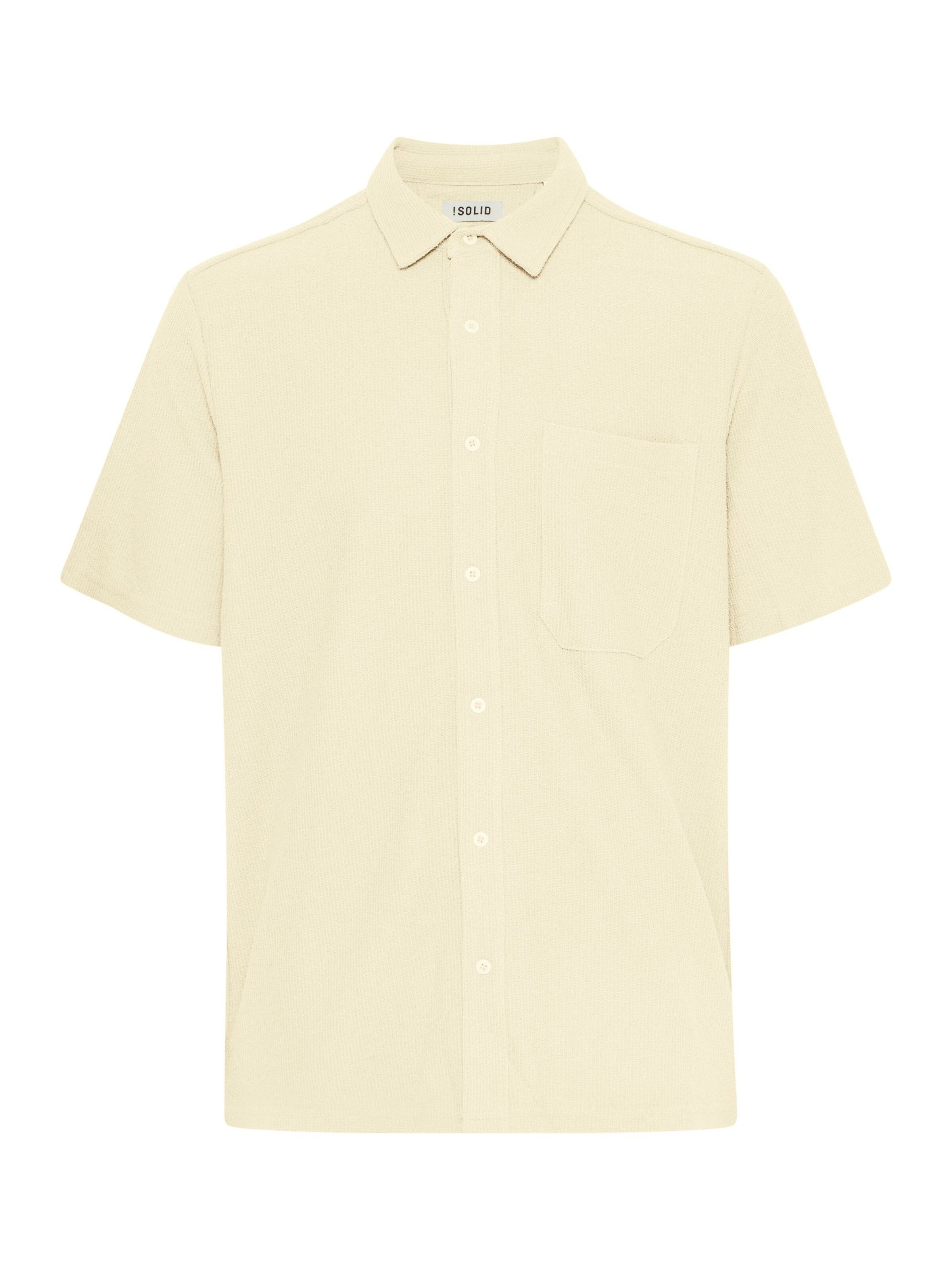 !Solid Regular fit Overhemd 'SDOsvald' in Beige: voorkant