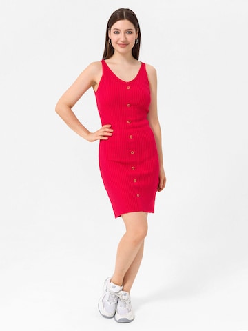 Robes en maille Dandalo en rouge