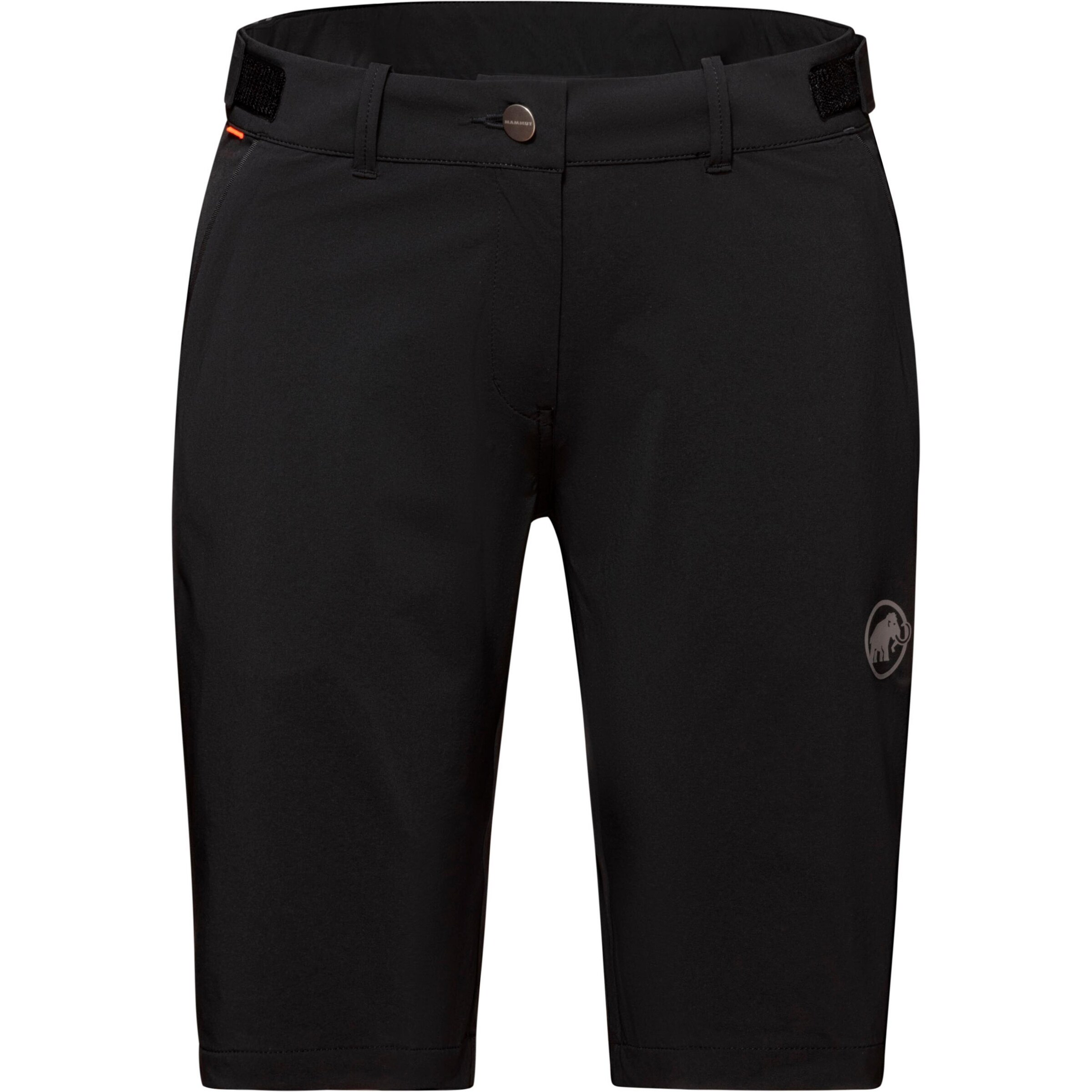 MAMMUT Slim fit Outdoor Pants 'Runbold' in Black: front