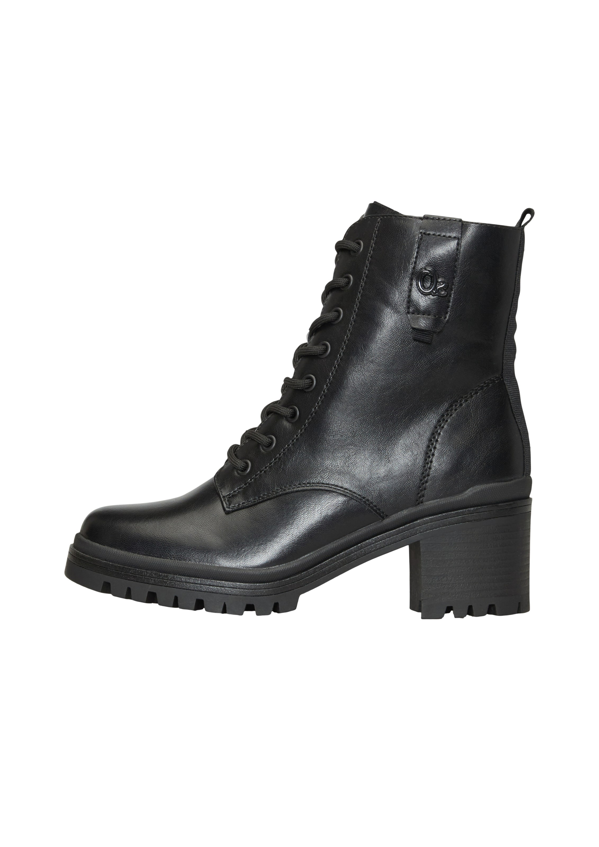 Bottes s.Oliver en noir : devant