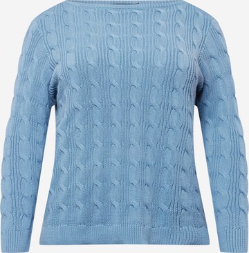 Lauren Ralph Lauren Sweater 'AJANON' in Blue: front