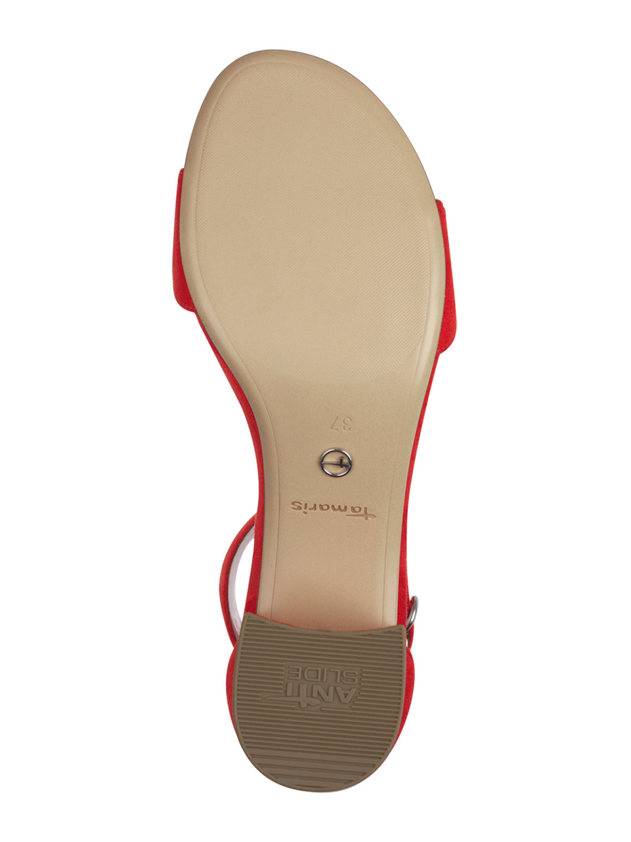 Sandales à lanières Tamaris en rouge