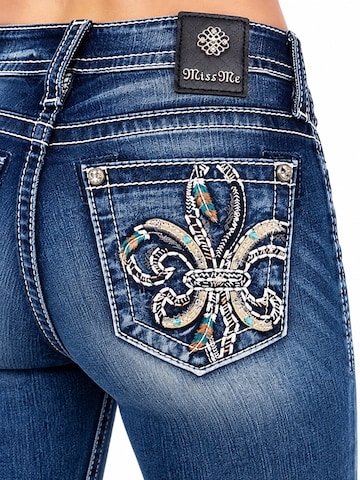 Miss Me Skinny Jeans 'D1032 Mid-Rise Jeans' in Blue