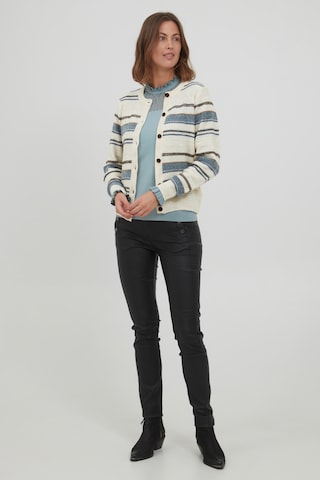 Fransa Knit Cardigan 'Deemma 2' in White