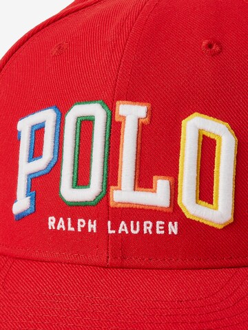 Polo Ralph Lauren Lippalakki 'BILL' värissä punainen