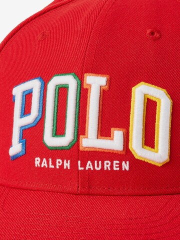 Polo Ralph Lauren Cap 'BILL' in Red