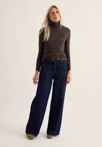 T-shirt ' Landing ' Seasalt Cornwall en marron