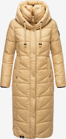 Cappotto invernale 'Waffelchen' di NAVAHOO in beige: frontale