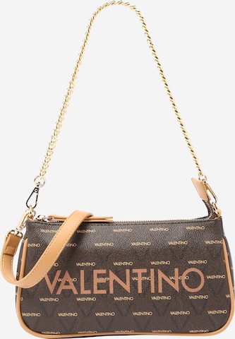 VALENTINO Schultertasche 'LIUTO' in Braun: predná strana