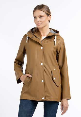 DreiMaster Maritim Between-Season Jacket in Brown: front