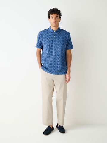 T-Shirt Next en bleu : devant