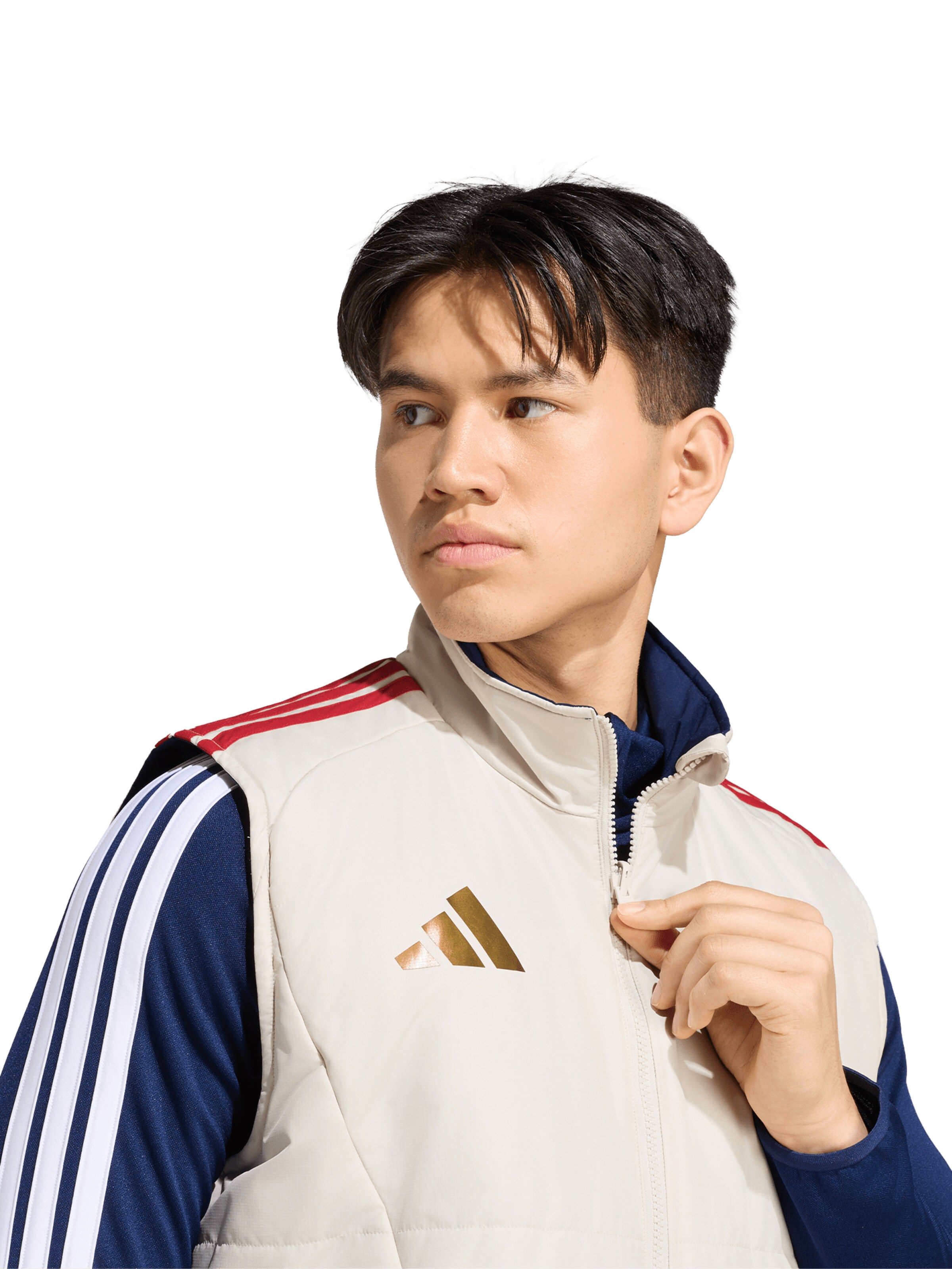 ADIDAS PERFORMANCE Wendeweste Teamline in Weiß