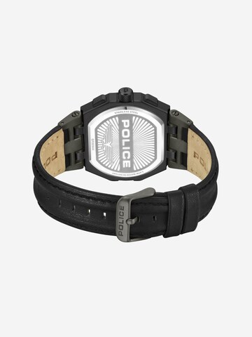 POLICE Uhr 'Shield' in Schwarz