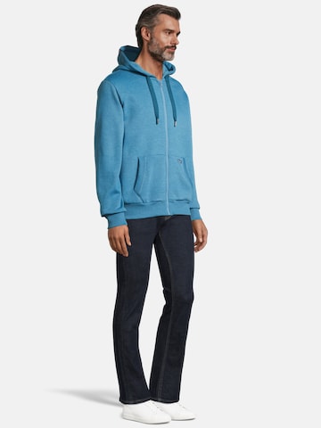Veste de survêtement 'Breker' salzhaut en bleu