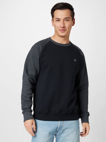 Volcom Sweatshirt 'HOMAK' i svart: framsida