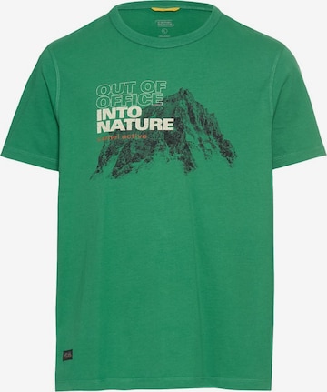 CAMEL ACTIVE T-shirt i grön: framsida